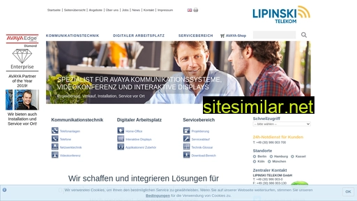 Lipinski-telekom similar sites