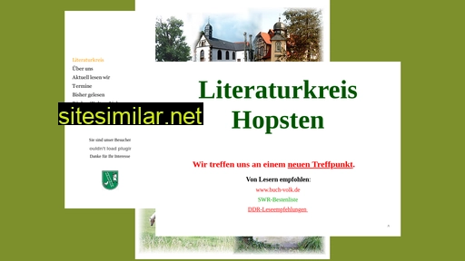 literaturkreis-hopsten.de alternative sites