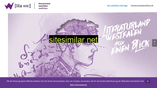literaturlandwestfalen-webfokus.de alternative sites