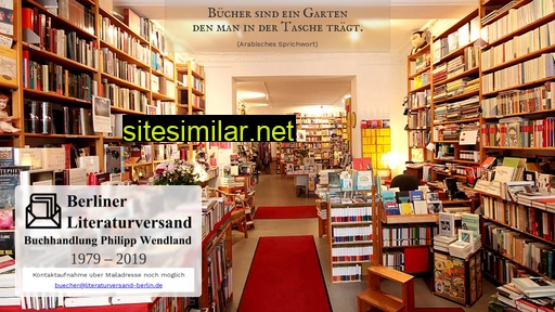 literaturversand-berlin.de alternative sites