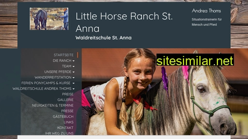 littlehorseranch-st-anna.de alternative sites