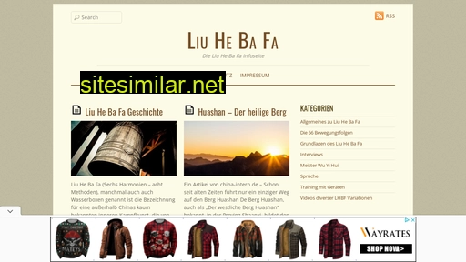 Liu-he-ba-fa similar sites