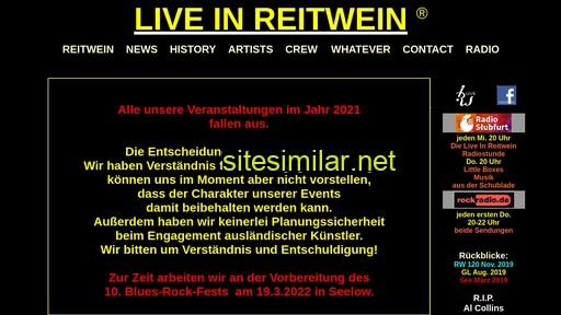 live-in-reitwein.de alternative sites