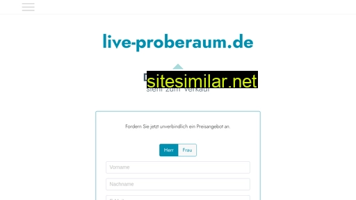 live-proberaum.de alternative sites