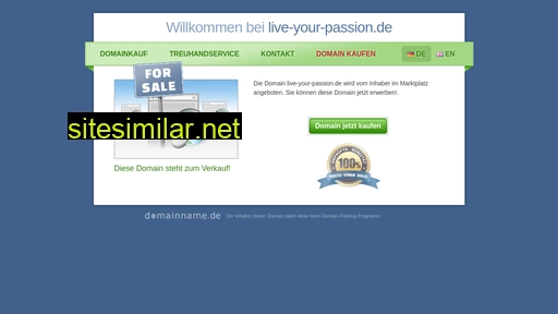 live-your-passion.de alternative sites
