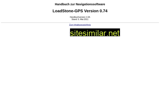 Loadstone-gps similar sites