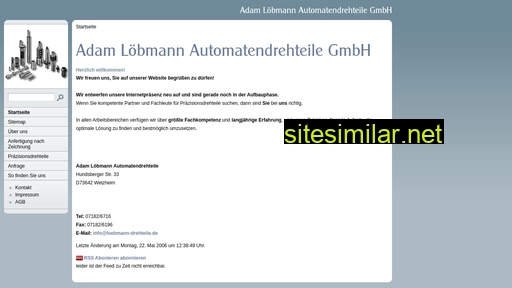 Loebmann-drehteile similar sites