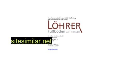 loehrer-fussboeden.de alternative sites