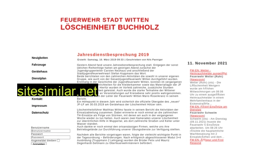 loescheinheit-buchholz.de alternative sites