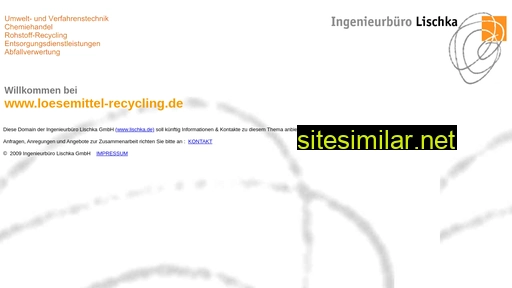 Loesemittel-recycling similar sites