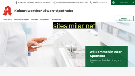 Loewen-apotheke-duesseldorf-app similar sites
