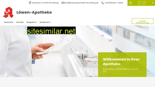 loewenapotheke-hirschberg-app.de alternative sites