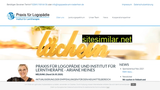 logopaedie-am-niederrhein.de alternative sites