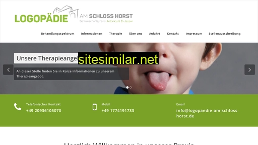 Logopaedie-am-schloss-horst similar sites