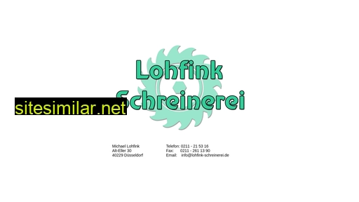 Lohfink-schreinerei similar sites