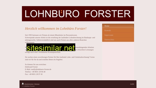 lohnbuero-forster.de alternative sites