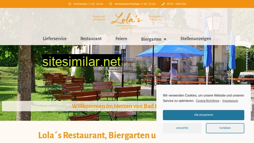 lolas-schlosspark-biergarten.de alternative sites