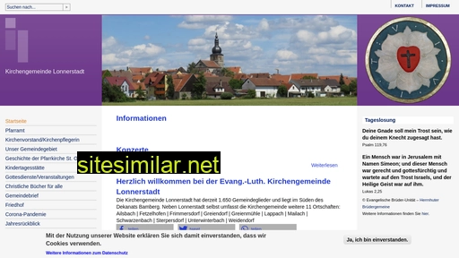 lonnerstadt-evangelisch.de alternative sites