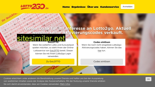 lotto2go.de alternative sites