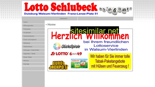 lottoschlubeck.de alternative sites