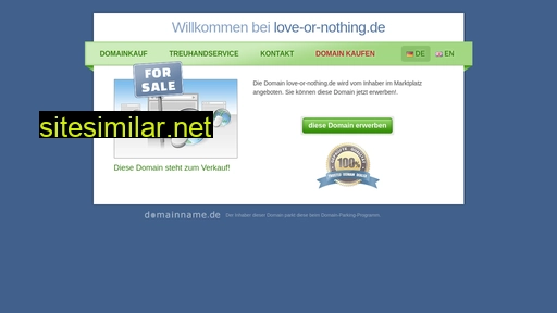 love-or-nothing.de alternative sites