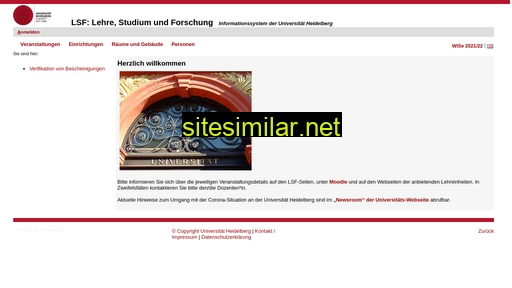 lsf.uni-heidelberg.de alternative sites