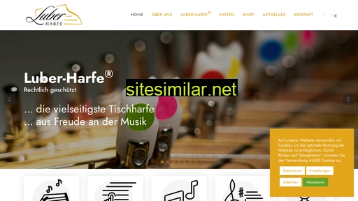 luber-harfe.de alternative sites