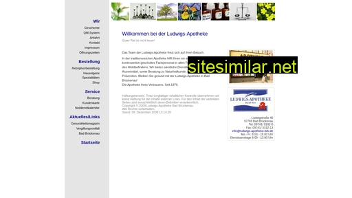 ludwigs-apotheke-brk.de alternative sites