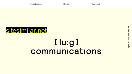 lueg-communications.de alternative sites
