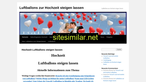 luftballons-zur-hochzeit-steigen-lassen.de alternative sites