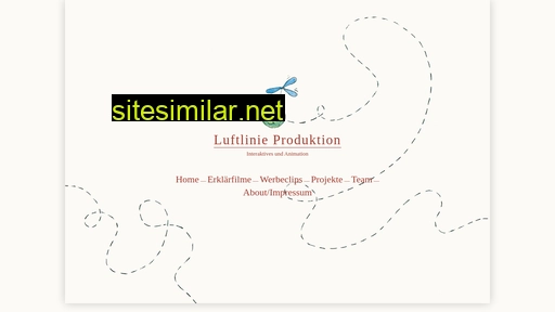 Luftlinie-produktion similar sites