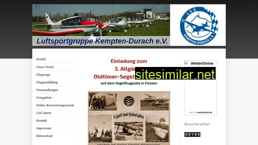 luftsportgruppe-kempten.de alternative sites