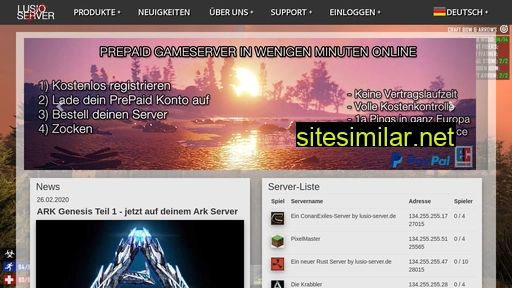 lusio-server.de alternative sites