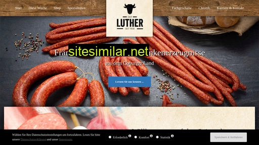 luther-fleischwaren.de alternative sites