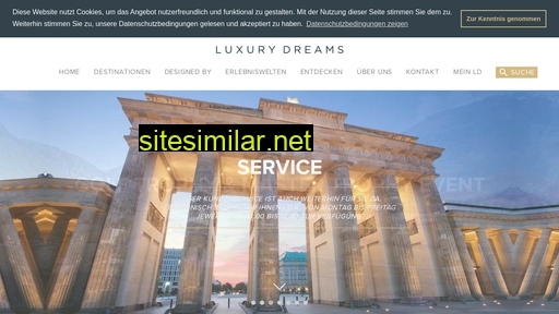 luxurydreams.de alternative sites
