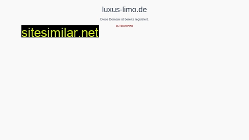 luxus-limo.de alternative sites