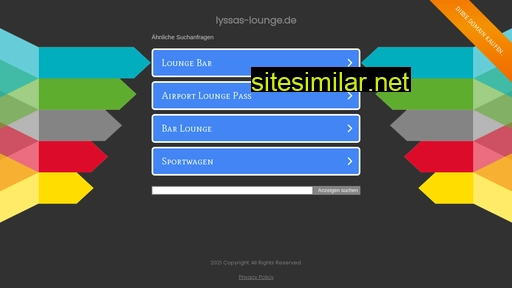 Lyssas-lounge similar sites