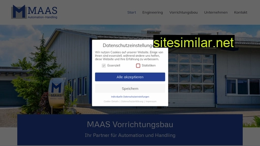 Maas-vorrichtungsbau similar sites