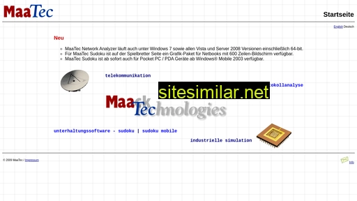 maatec.de alternative sites