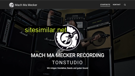 machmamecker-recording.de alternative sites