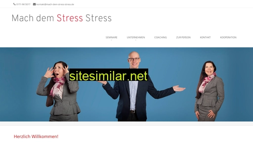 Mach-dem-stress-stress similar sites