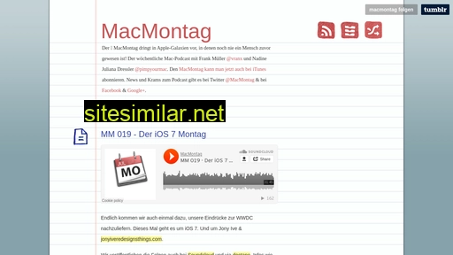 macmontag.de alternative sites
