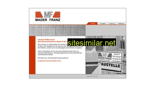 mader-franz.de alternative sites
