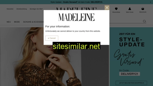 madeleine.de alternative sites