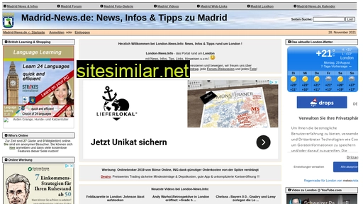 Madrid-news similar sites