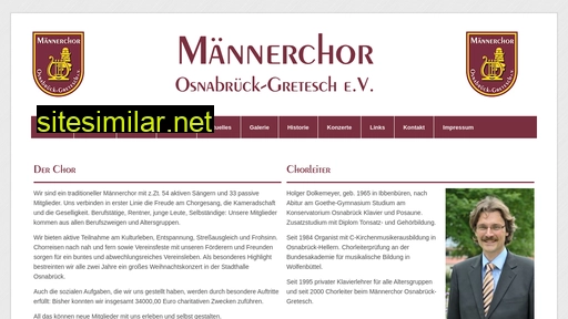 maennerchor-osnabrueck.de alternative sites