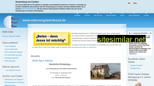 Maennergebetsbund similar sites