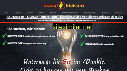 maex-elektro.de alternative sites
