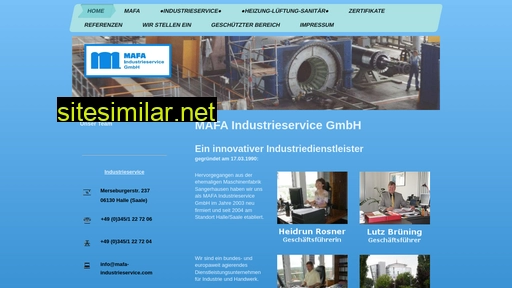 mafa-industrieservice.de alternative sites