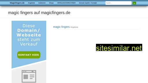 magicfingers.de alternative sites